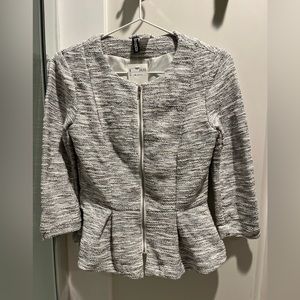 Trendy chic jacket suit